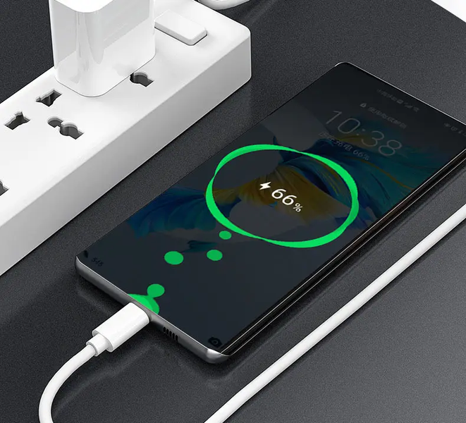 Кабель usb type-c 2a довжиною 14 м для заряджання та живлення білий USB/Type-C14m фото