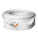 Кабель usb type-c 2a довжиною 14 м для заряджання та живлення білий USB/Type-C14m фото 1