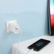 Кабель usb - type-c 2a для зарядки і живлення 7 м білий USB Type-C 7m фото 3