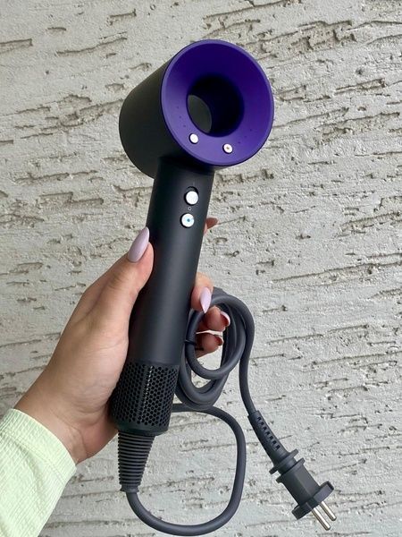 Фен-стайлер для волосся 7 насадок в 1 Supersonic Premium Magic Hair, 1600 Вт Фіолетовий HD07ProF фото