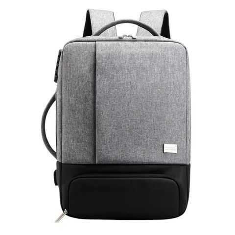 Сумка-рюкзак трансформер для ноутбука 15.6" з USB та кодовим замком IBN035S фото