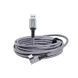 Кабель Oculus Link USB 3.2 Type-C 5 м в оплетці для Quest 2/3/Pro, Pico 4 Сірий AC-5mGS фото 4
