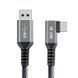 Кабель Oculus Link USB 3.2 Type-C 5 м в оплетці для Quest 2/3/Pro, Pico 4 Сірий AC-5mGS фото 3