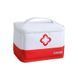 Аптечка, сумка-органайзер для медикаментів каркасна 20x15x14,5см Червоний IBC004SOR фото 1