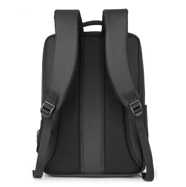 Рюкзак протиударний для ноутбука 15,6" с usb, чорний колір IBN010B2 фото