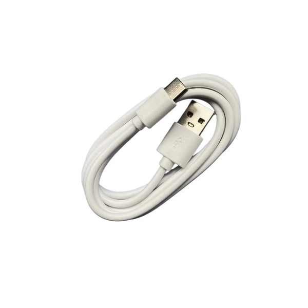 Кабель usb - type-c для зарядки та живлення 2,4a 25см білий USBType-C025m фото