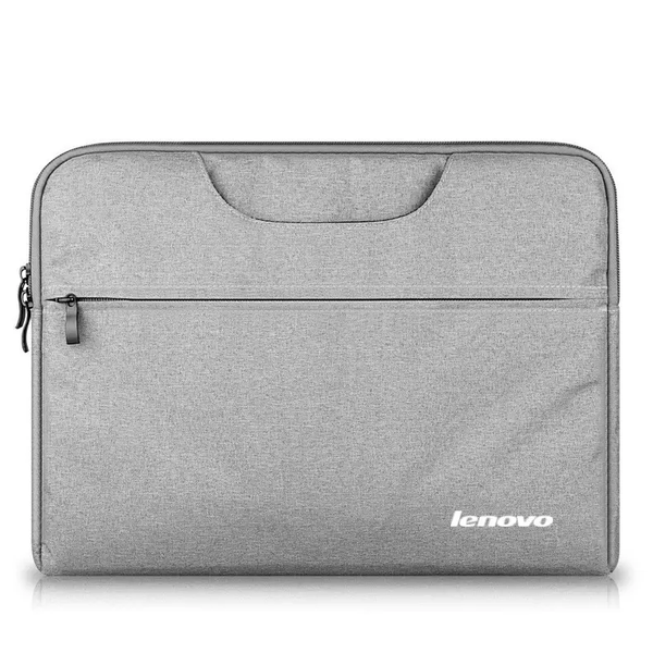 Сумка чохол для ноутбука 15,6" сірого кольору IBN007S4 фото